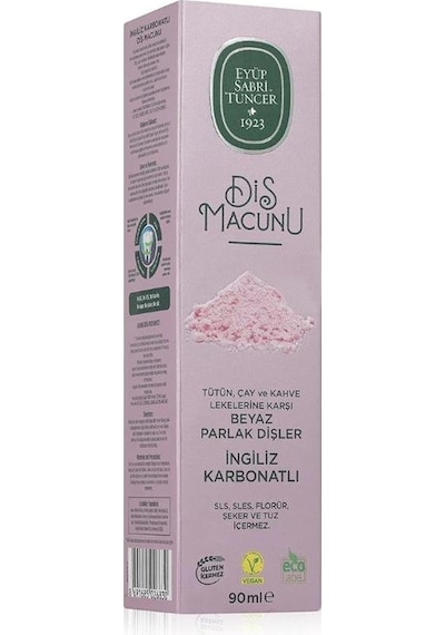 21 Adet Diş Macunu 90 Ml, İngiliz Karbonatı Ve Rosıe Beyazlık