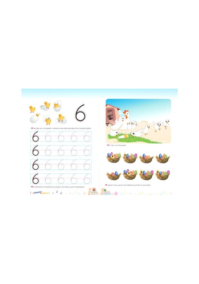 Bilgin Matematik Okul Öncesi Matematik Becerileri -çıkartmalı Sayfalar - 4 Yaş Üzeri - 101 Sayfa