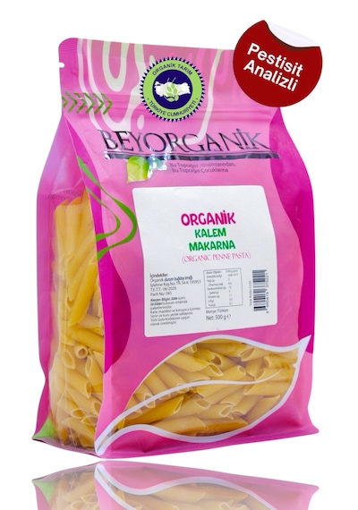 Organik Kalem Makarna 500gr
