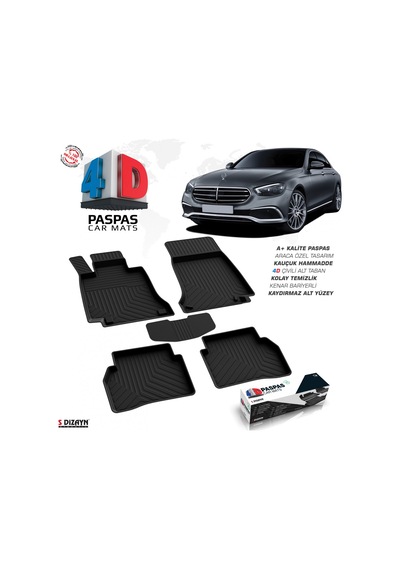 Paspasgaraji Mercedes E Serisi W214 4D Havuzlu Paspas 2021 Ve Üzeri A+