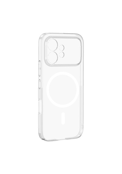 Honor 600 5g Kamera Korumalı M-safe Şarj Özellikli Şeffaf Pürüzsüz Darbe Emici London Sert Pc Kapak