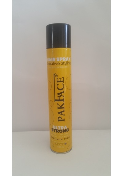 Pakface Ultra Saç Spreyi Sarı 400 ML