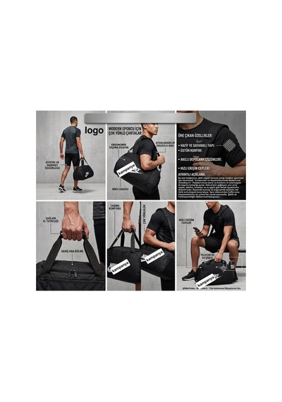 Genel Markalar Unisex Siyah Çok Amaçlı Spor Ve Fitness Çantası Geniş Hacimli El Ve Omuz Askılı Seyahat Çantası Siyah Siyah Genel Markalar Unisex Siyah Çok Amaçlı Spor Ve Fitness Çantası Geniş Hacimli El Ve Omuz Askılı Seyahat Çantası Siyah Siyah