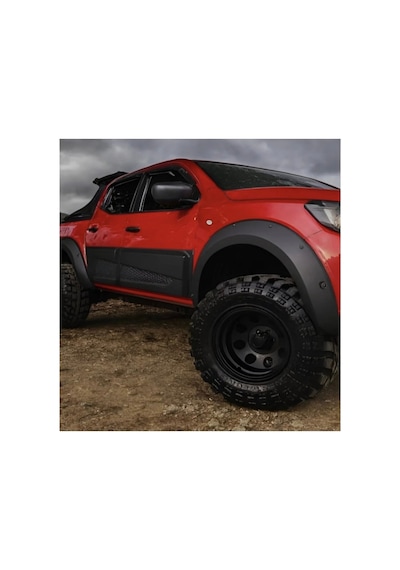 2014+ Nissan Navara Np300 Jumbo Kapı Gövde Kaplama Kabartma Koruma Dodik
