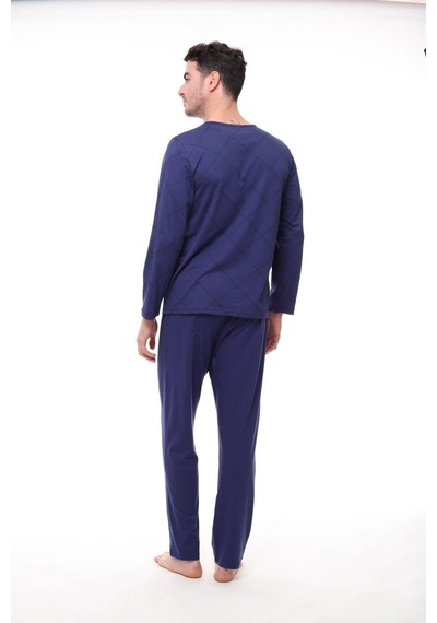 Pijadore 1400 Erkek Uzun Kollu Pijama Takım 001