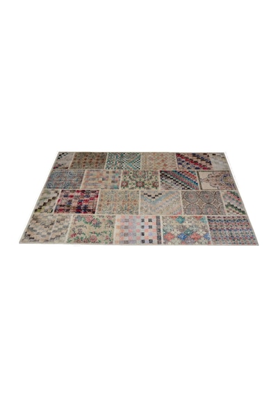 Patchwork El Dokuma Anadolu Halısı – Spring (426139168)