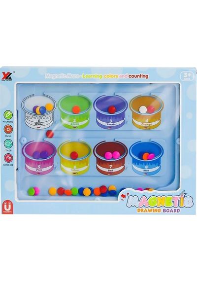 677 Steam Renkler Ve Sayılar Eğitim Tahtası -birliktoys