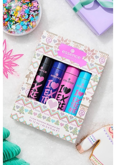 Essence I Love Extreme Maskara Seti 4'lü