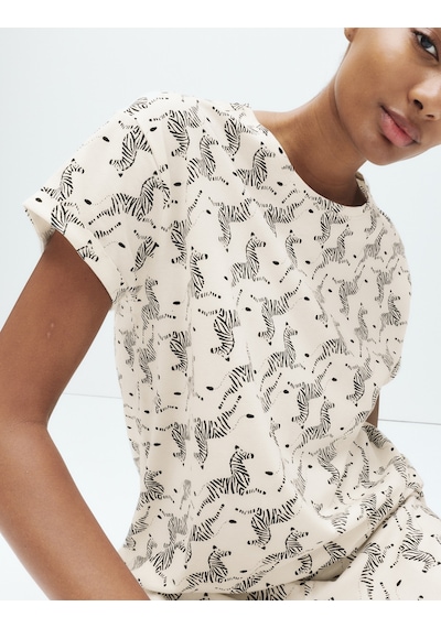 Marks & Spencer Pamuk Karışımlı Pijama Takımı T37004619F Krem Mix Marks & Spencer Pamuk Karışımlı Pijama Takımı T37004619F Krem Mix