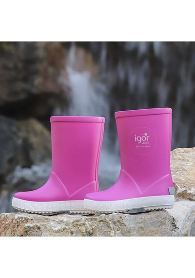 Igor Fuşya Bot Yağmur Kız Çocuk İgor W10107 Splash Nautıco 007-fucsıa Null Fuşya
