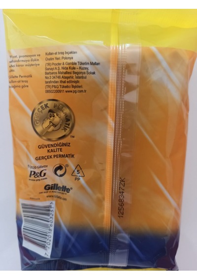 Gillette Permatik Pro2 Tıraş Bıçağı 12'li