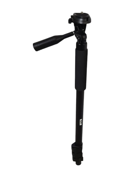 Ayex Km-101a Monopod + Pan Head Kafa, 160 Cm, 2 Kg Taşıma Kapasiteli, 4 Kademeli, Hafif Ve Taşınabilir