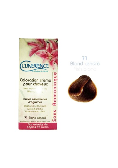 Clinerience Doğal Saç Boyası 71 - Kül Sarısı