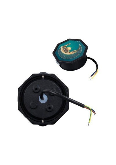 Powermaster Pm-24446 3000k Taç Mahal Dekoratif Led Duvar Aplik Turkuaz