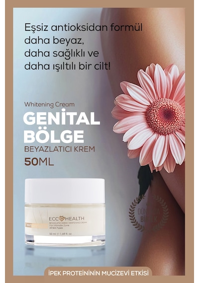 Ecc Health Genital Bölge Beyazlatıcı İntim Krem 50 ML