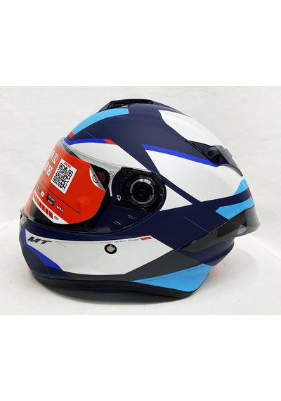 Mt Targo S Kay C7 Şeffaf Vizörlü V-14B Kapalı Kask
