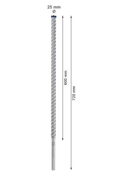 Bosch Expert 25 X 720 Mm Yeni Sds Max-8x Delme Ucu 2608900242