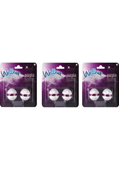 Çok Amaçlı Koku Topları 2'li Paket Purple Yaz Serinliği Ferahlığı X3