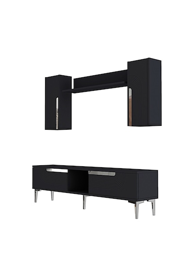 Tvr1502 Meyra Tv Ünitesi Takımı 150cm Antrasit-silver