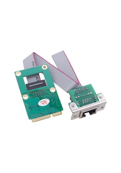 Mini pcı e gigabit ethernet kartı  Mini PCIE Ağ Kartı 1000Mb NIC RJ45 LAN Adaptörü