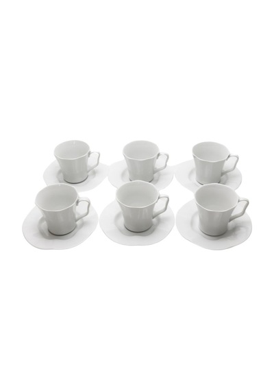 Kütahya Porselen Nil 6 Lı Çay Fincanı Seti