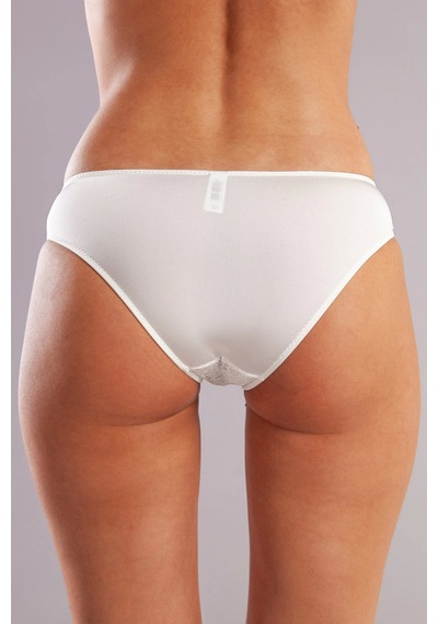 Golshan Gala A Plus Beyaz Dantelli Mini Slip Külot Beyaz