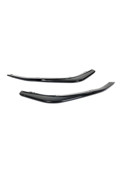 S-dizayn Honda Civic Fc5 Abs Plastik Ön Tampon Flap Parlak Siyah 2016-2021 A+kalite