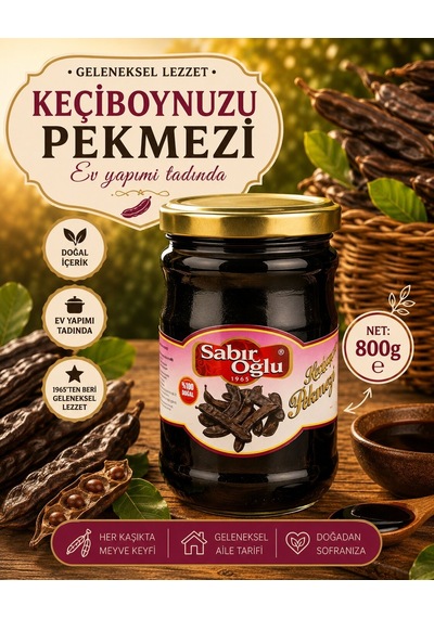 Sabıroğlu Harnup Pekmezi 800 G