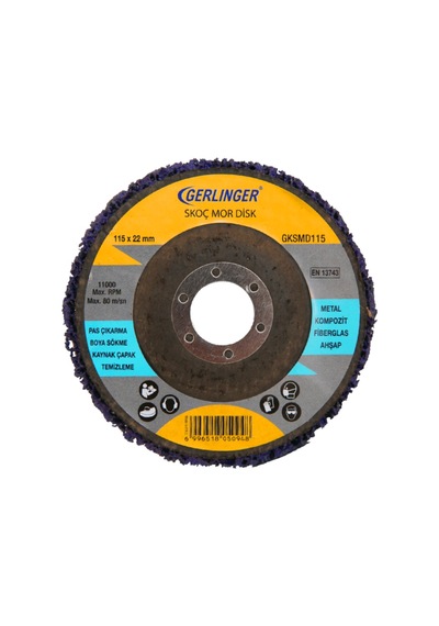 Gerlinger 100x10mm. Skoç Mor Disk
