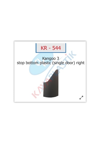 Kaya Stop Alt Plastiği Sağ Tek Kapı Kng 3 IS00-KAYA KR544