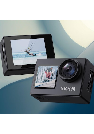 Sjcam Sj4000 Dual Screen Wifi 4k Aksiyon Kamerası Siyah