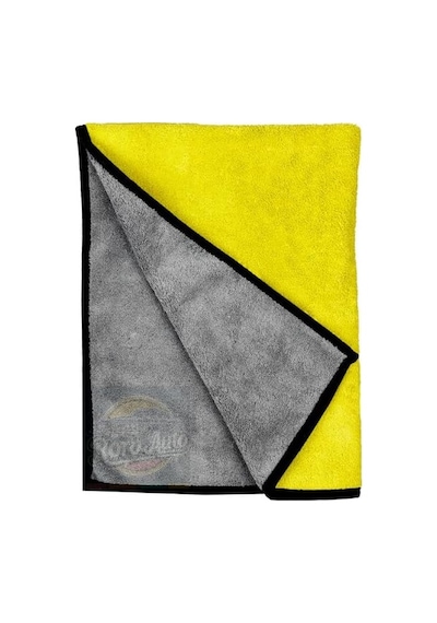 Everest Çift Taraflı Mikrofiber Araç Kurulama Bezi & Oto Yıkama Havlusu 50x70 Sarı
