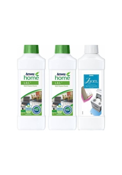 Amway Home Amway Loc Çok Amaçlı Temizleyici 2 Adet + Zoom Konsantre Sprey Temizleyici
