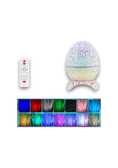Mey İthalat Yumurta Işık Speaker Mor