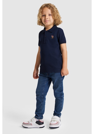 U.S. Polo Assn. Erkek Çocuk Lacivert Tişört Basic 50325608-vr033