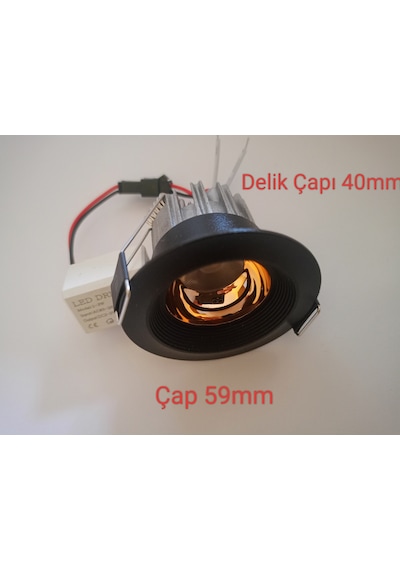 12v Mini Led Spot 5w -gün Işığı - Karavan Tekne Araç 12 Volt
