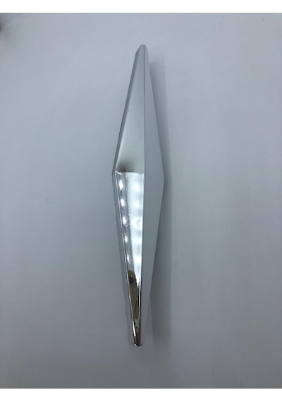 Plastik, 20 Cm Krom Kaplama Çivili Klapa 4 Adet