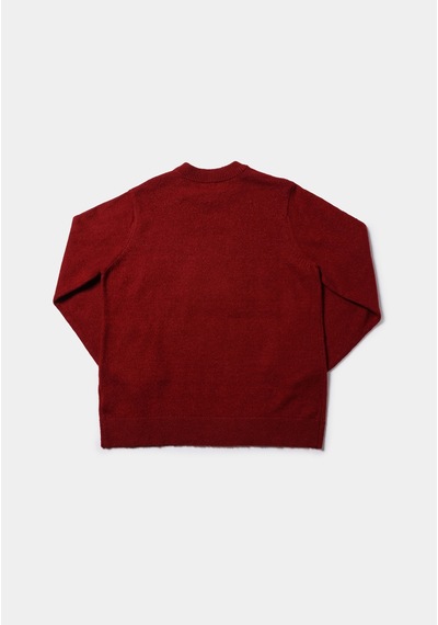 Colin's Colins Regular Fit Yuvarlak Yaka Baskılı Kadın Kirmizi Kazak Cl1076629 Q1.v1 Red Kırmızı