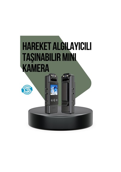 Gece Görüşlü Döngüsel Kayıt Destekli Mini Kamera Mh-hs1578-7640