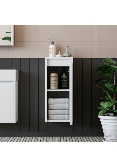 Roomart Suntalam 70 X 25 Cm Banyo Boy Dolabı Mat Beyaz