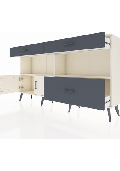 Arges Konsol 2 Raflı 3 Çekmeceli 2 Kapaklı 176x30x99 Aytaşı-aytaş Aytaşı-aytaşı/antrasit Arges Konsol 2 Raflı 3 Çekmeceli 2 Kapaklı 176x30x99 Aytaşı-aytaş Aytaşı-aytaşı/antrasit