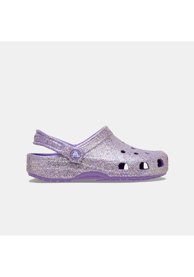 Crocs Classic Fantasy Glitter Clog Kız Çocuk Terlik 212561 Mor