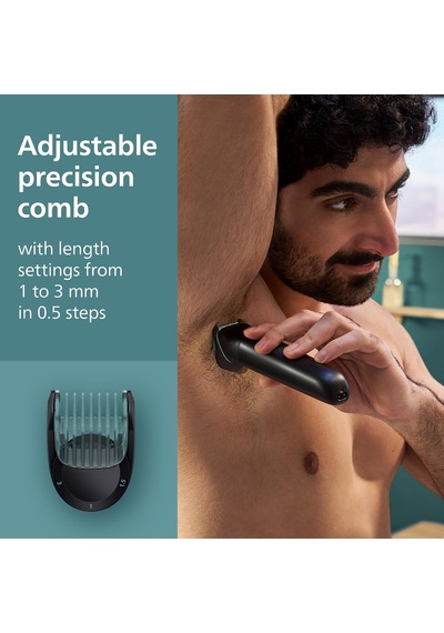 Tr Philips Norelco Body Groomer 5000, Body & Balls, Çift Başlı Düzeltici Ve 1 - 2 Saat