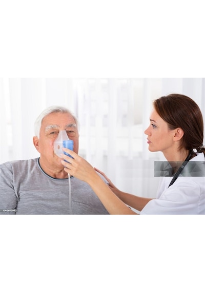 Nebülizatör Maske Seti Nebül Maske 10 Adet Yetişkin