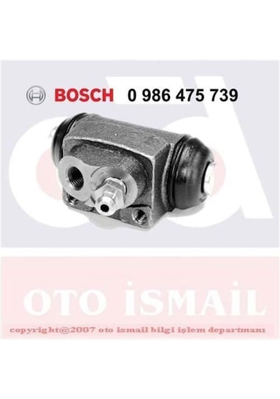 FREN SİLİNDİRİ FIESTA FOCUS 02- FOCUS I 98- ESCORT ORION 83- SIER
