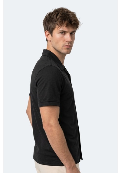 Slazenger Katelın Erkek Siyah Gömlek