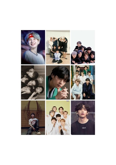 Bts 8 No -kpop- 9 Lu Fotokart Seti