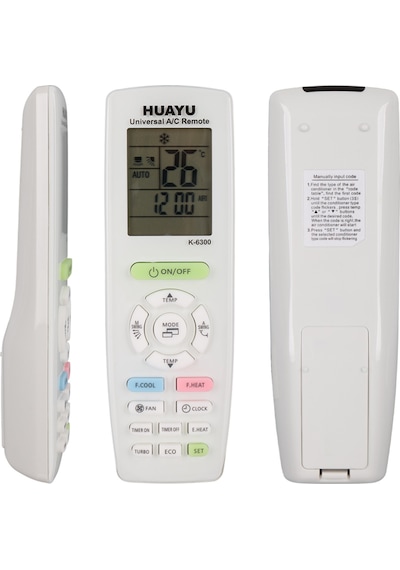 Huayu K-6300 Üniversal A/c Akıllı Klima Kumandası
