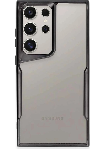 Samsung Galaxy Uyumlu S25 Ultra Kılıf Boyi Silikon Kapak - Siyah Bzsxx00 1