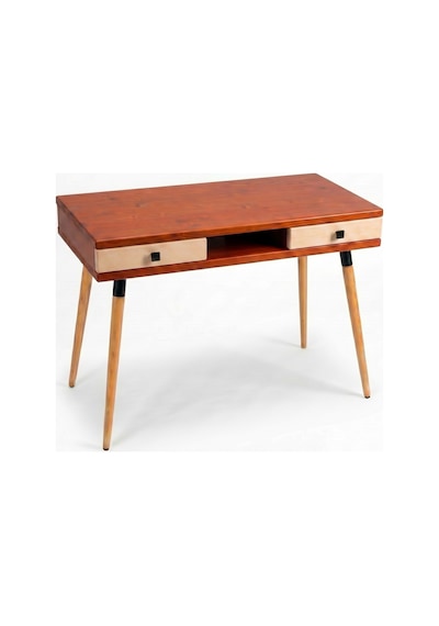 Mobenta Modest Desk: Masif Çalışma & Laptop Masası 2 Çekmece 1 Bölme - 120x60 Bk-bz Bakır-krem Mobenta Modest Desk: Masif Çalışma & Laptop Masası 2 Çekmece 1 Bölme - 120x60 Bk-bz Bakır-krem